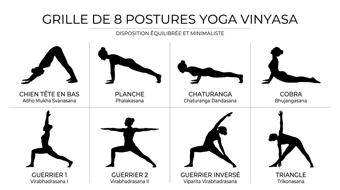 postures essentielles yoga vinyasa