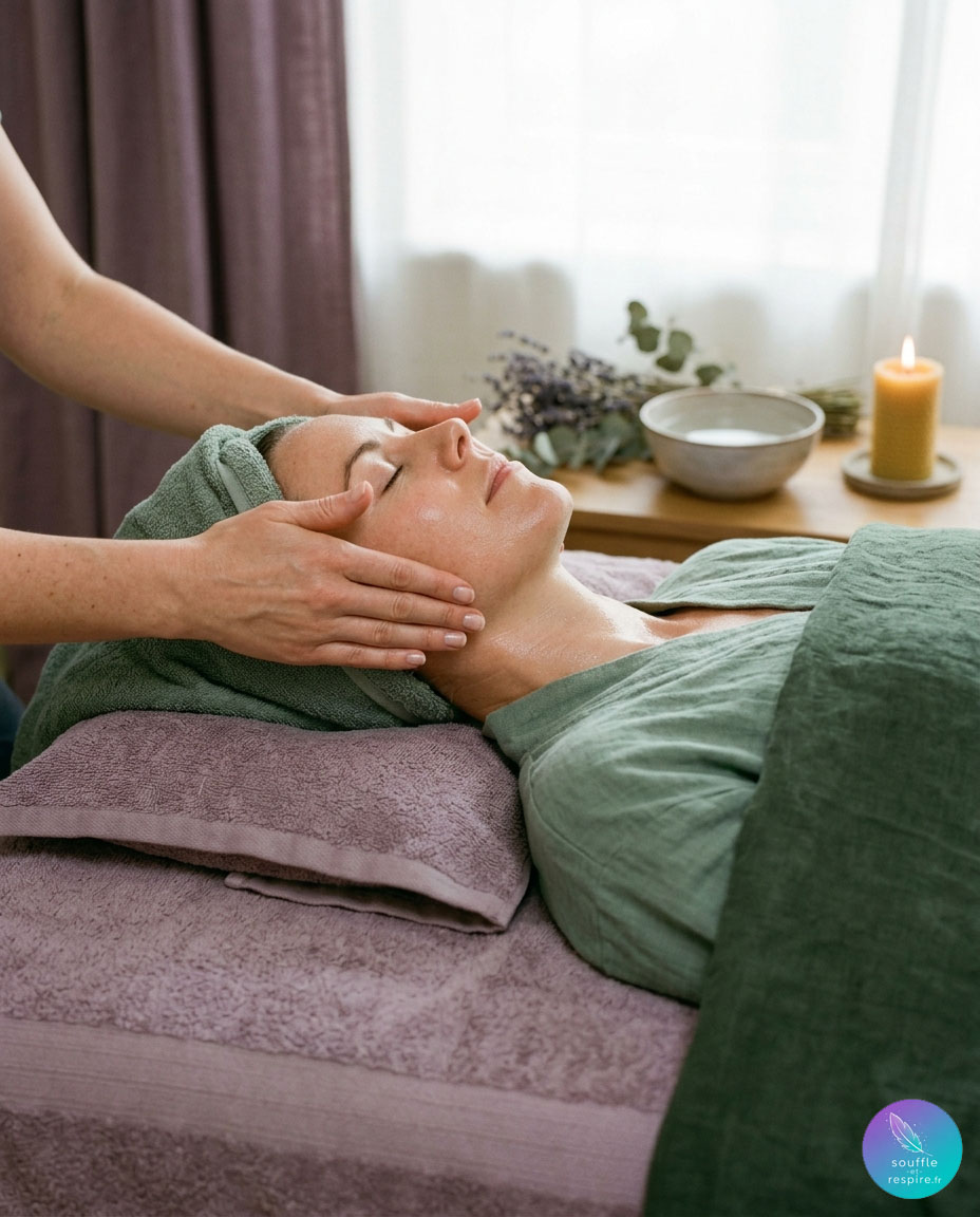 drainage lymphatique visage avant apres