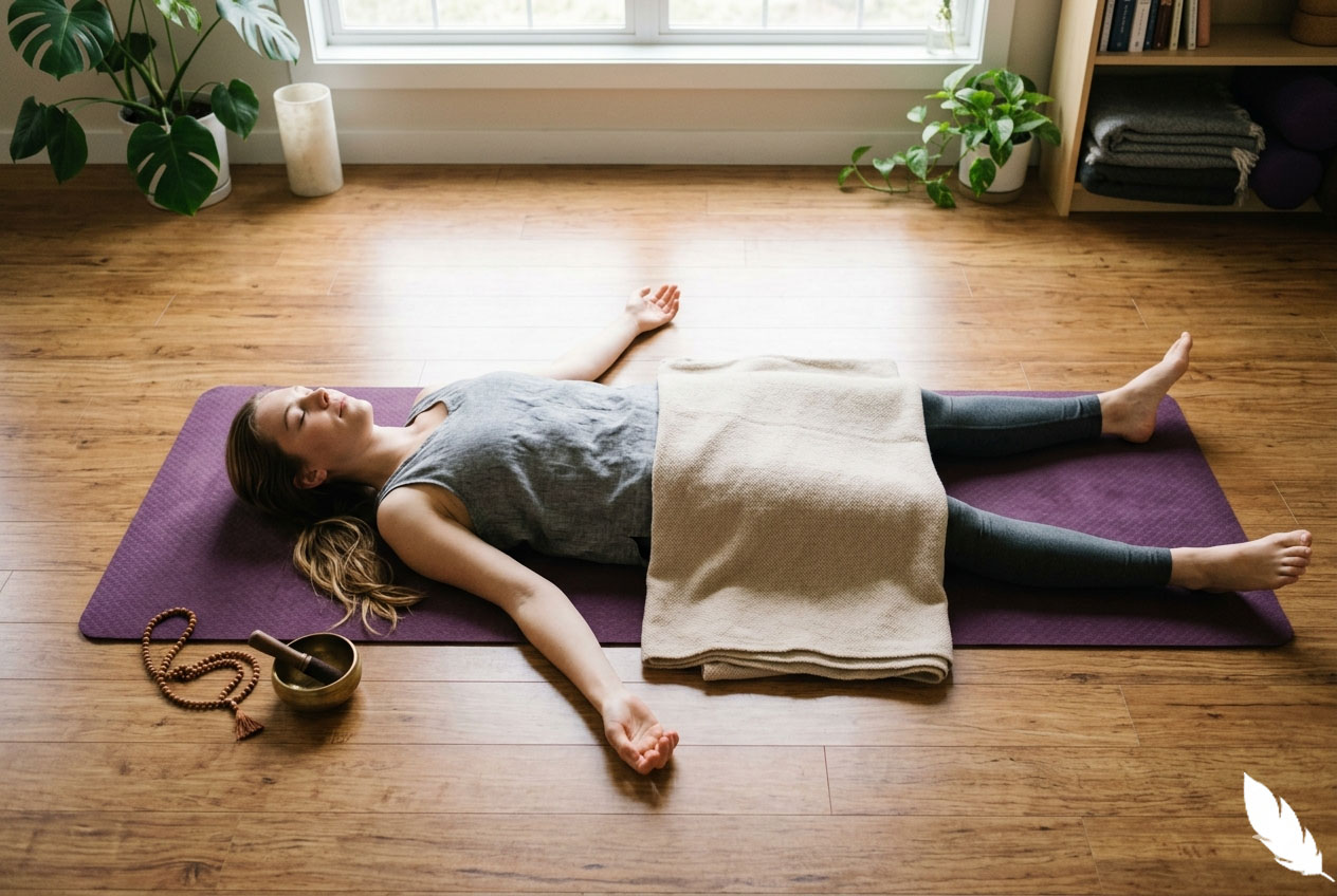 savasana relaxation finale yoga vinyasa